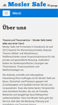 Mobile Screenshot of mosler-safe.de